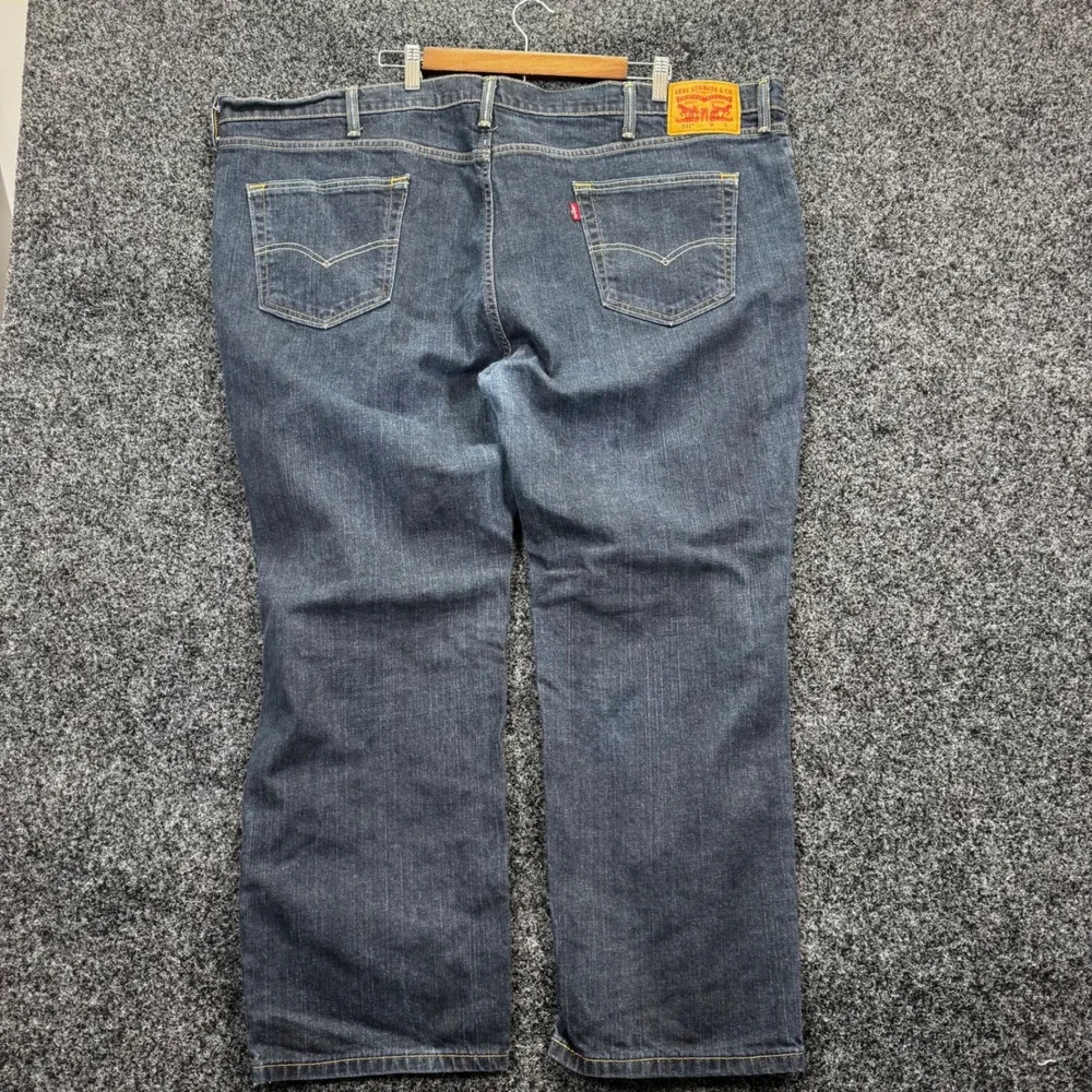 Levis 541 Athletic Taper Mens‎ Jeans W52 L30 Dark Wash Blue Denim 18757-0000